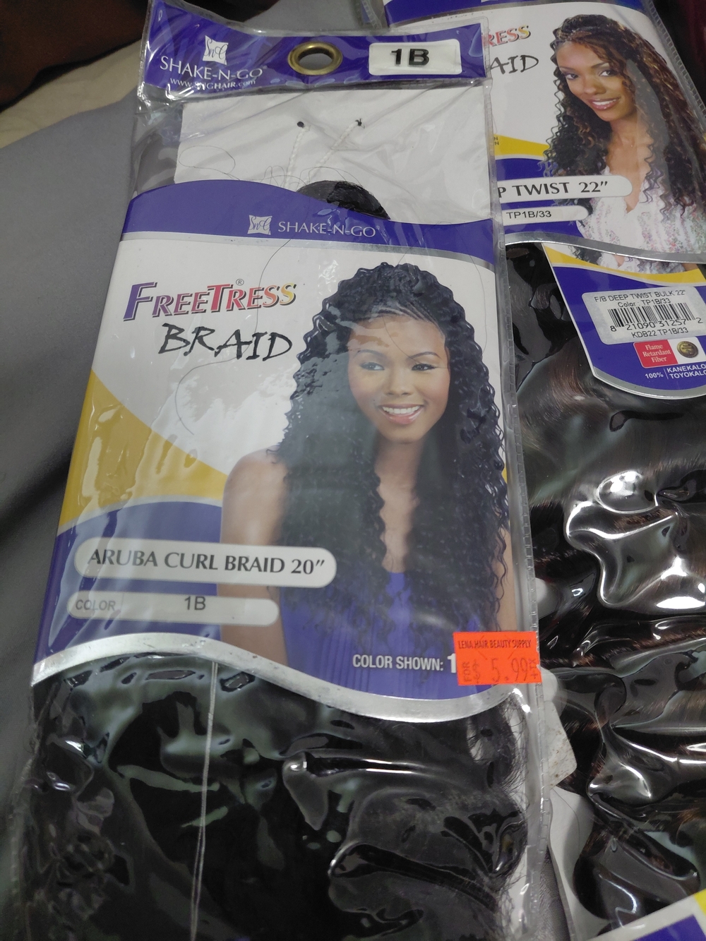 Braid Aruba Curl Braid 20" - Color 1B
